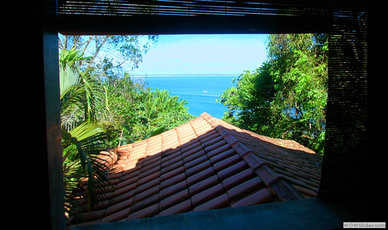 Vista desde o quarto de cima